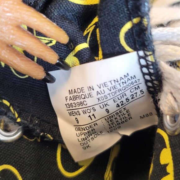 RARE CONVERSE DC Comics Batman and Robin High Tops with Wings - Picture 7 of 13